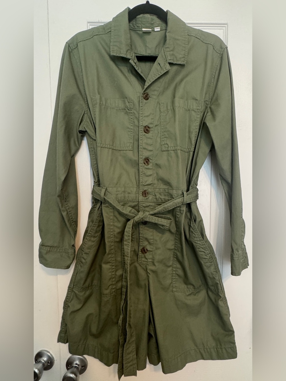 Olive Green Utility Shorts